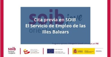 Cita previa en SOIB │El Servicio de Empleo de las Illes Balears